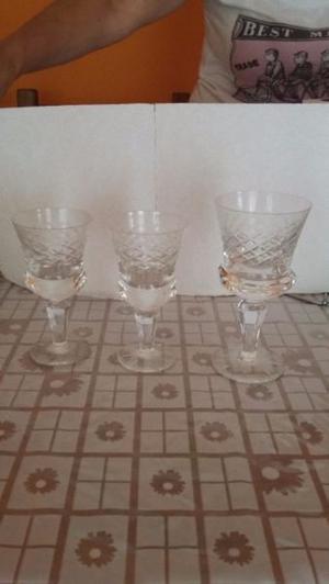 copas de cristal antiguas