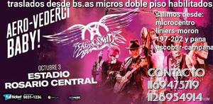 Aerosmith  En Rosario Solo Traslados
