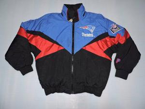 Campera Americana Nfl Retro Patriots Marca Pro-layer Talle S