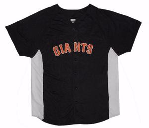 Casaca De Baseball -5- Xl - San Francisco Giants - Gn