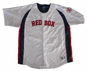 Casaca De Baseball - Xxl - Boston Red Sox - Tf