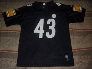 E Camiseta De Pittsbugh Steelers Marca Reebok Nfl Art 