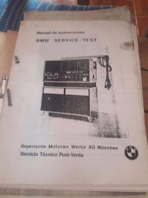 Manual de instrucciones BMW service