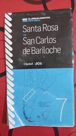 Mapa Libro de Argentina Bariloche
