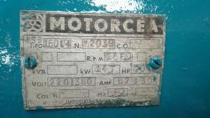 Motor Motorcea 20hp trifásico rpm