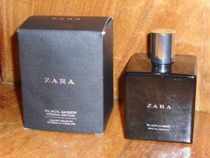 Perfume Zara Black Amber X100 Ml Special Edition Importado