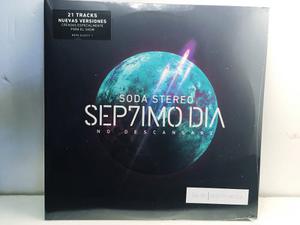 Soda Stereo - Sép7imo Dia, No Descansare- Vinilo Lp2 Doble