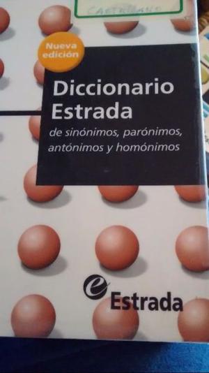 DICCIONARIO DE SINONIMOS, PARONIMOS, ANTONIMOS Y HOMONIMOS-