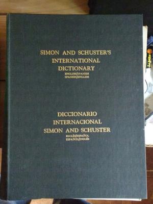 Diccionario internacional Simon and schuster