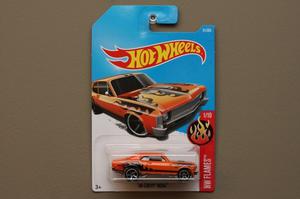 Hot Wheels  HW Flames '68 Chevy Nova (orange) 