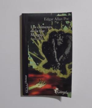 Los Crímenes De La Rue Morgue Edgar Allan Poe Edit Gargola
