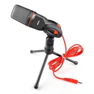 Micrófono Reforzado Para Pc Kolke Con Tripode Podcast 2mts