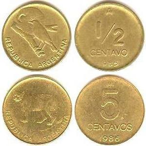 Monedas serie Austral