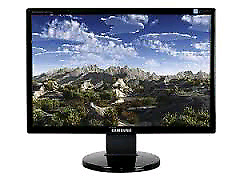 Monitor Samsung 943 nwx con cables linea de pixel horizontal