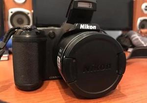 Nikon Coolpix L320 semiprofesional, poco uso, sin detalles.