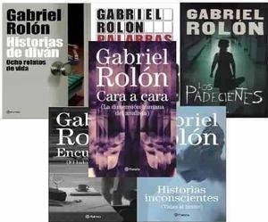 Pack 6 Libros Digitales De Gabriel Rolon - Cara A Cara Y Mas