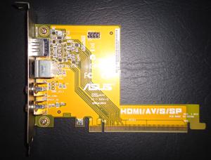 Placa de Video HDMI Asus - Av - S- Sp. A-VIDEO Pci- Express.