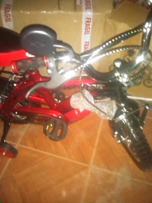Vendo bicicleta para niño rodado 16 a 20