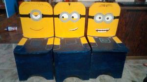 sillita minions p/ niños