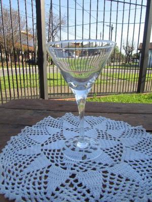 12 Copas vidrio martini