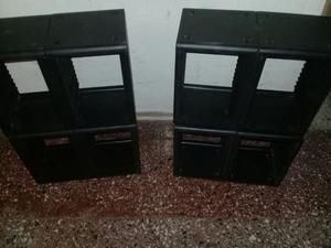 2 PORTA CD, NEGRO EN BUEN ESTADO