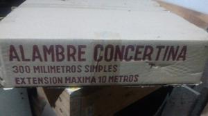 Alambre concertina x 2