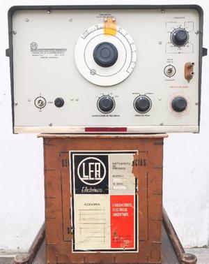 Antiguo Generador De Audio Frecuencia Lea Mod 