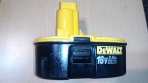 Batería dewalt 18volt, 2.6ah, recargable, b/estado