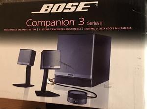 Bose Companion 3 Impecable Estado!!! En Caja!!