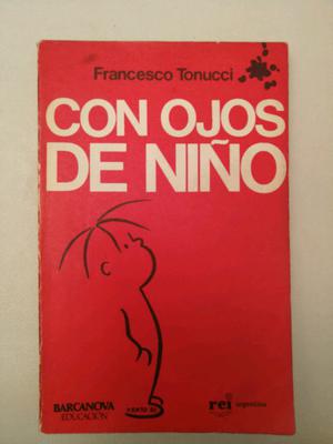 Libro "con ojos de niño" de Franceso Tonucci