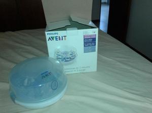 esterilizador avent philips mamaderas para microondas