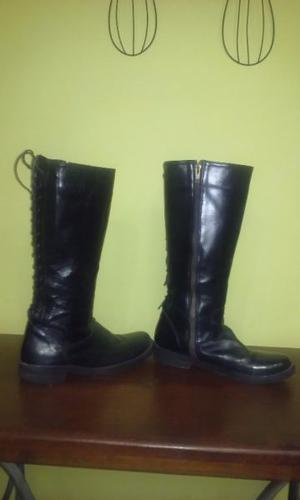 Botas de cuero100 % de caña alta