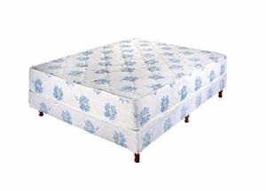 Colchon Sommier(somier) Dos Plazas Almohadas! Hotsale