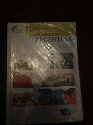 Geografía de la Argentina - Serie PLATA. Edit. Az