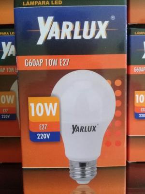 LAMPARAS LED BAJO CONSUMO "YARLUX" 10W 220V E27
