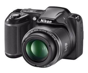 Nikon Coolpix L340 Zoom 28x 20mp Hd + Sd 16gb + Bolso + Gtia