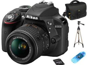 Nikon D Kit  Full Hd 24mp + Sd 8gb + Tripode+lector