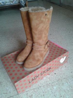 Botas "Lady Stork" SIN USO numero 39