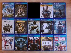 JUEGOS PS4.