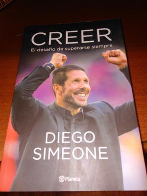 Libro CREER de Diego Simeone