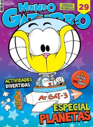 Revista Mundo Gaturro Nº 29. especial planetas.