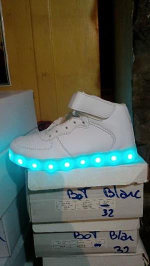 zapatillas con luces Led x mayor y menor