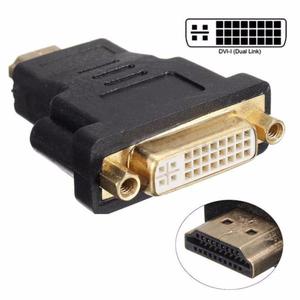 Adaptador Hdmi Macho A Dvi-i Digital Link Hembra - Imported