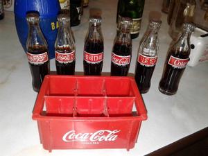 Botellitas Miniatura De Coca Cola y Cajoncito