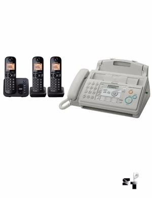 Fax Panasonic Kx-ft703ag P/común + Inalambrico 223 Fact A/b