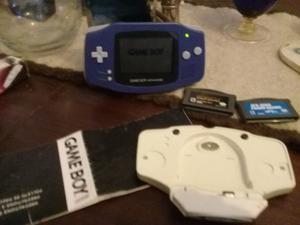 Game Boy Advance Con Accesorio Y Dos Juegos