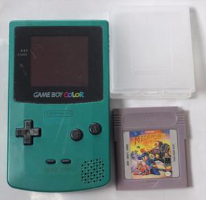 Gameboy Color Verde + Megaman Iv