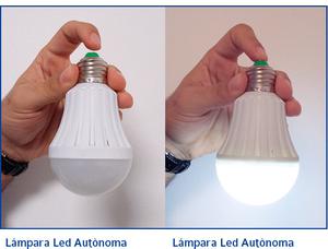 Lámpara led autónoma