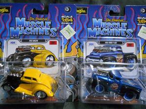 Maisto muscle machines 1:64 x 2 nuevos