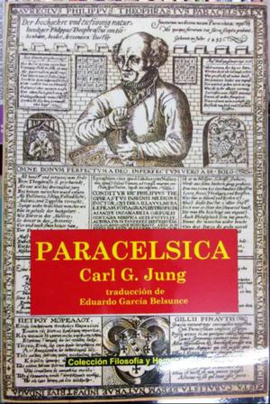 Paracelsica, Carl gustav jung, col. Filosofía y